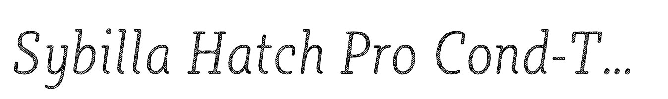 Sybilla Hatch Pro Cond-Th It